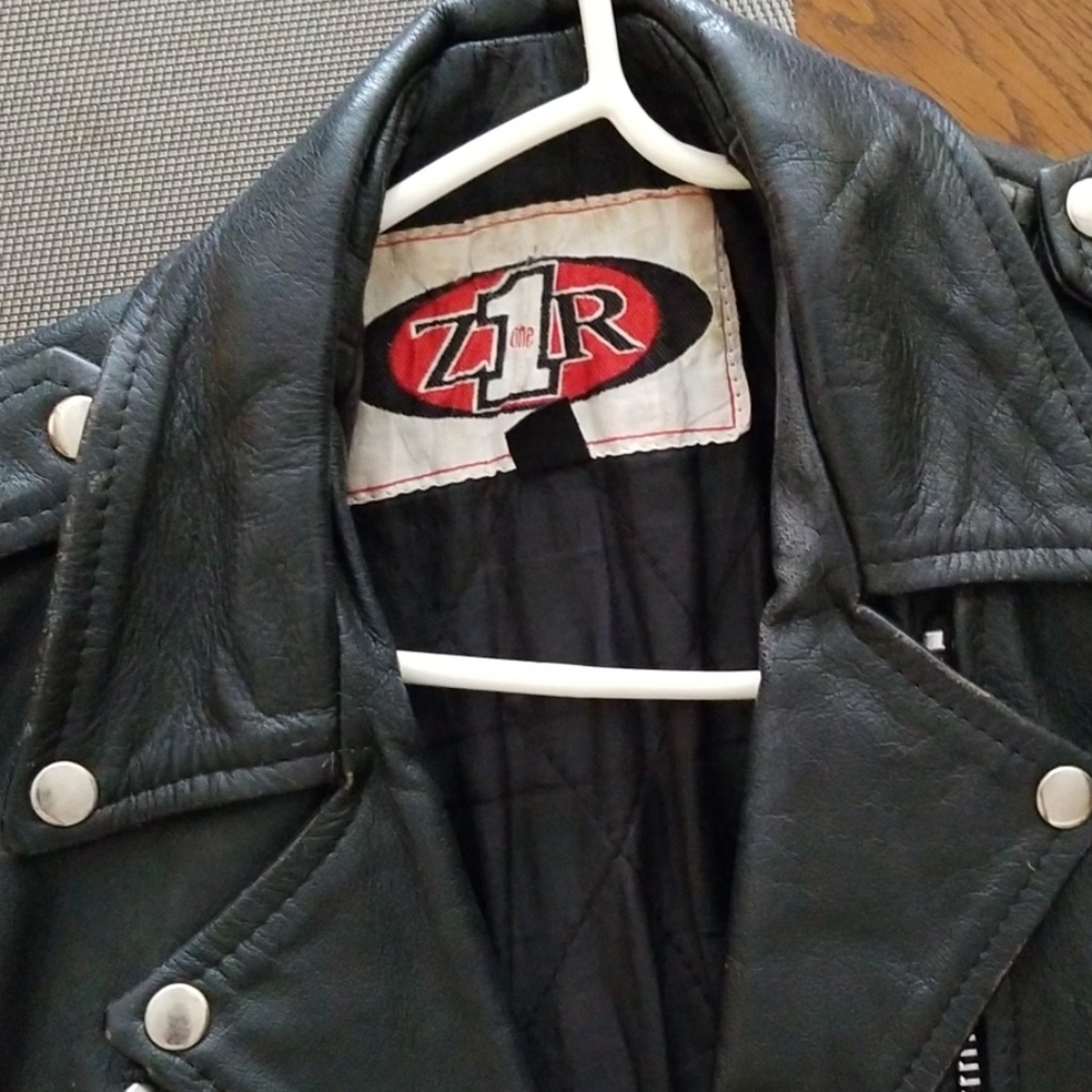 Leather jacket
